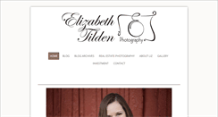 Desktop Screenshot of elizabethtildenphotography.com