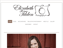 Tablet Screenshot of elizabethtildenphotography.com